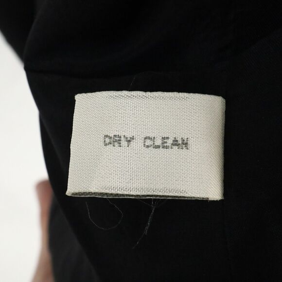 Lord & Taylor Jacket Petites 12P Black Lined Pockets Shell Buttons Career Vtg - Picture 15 of 16